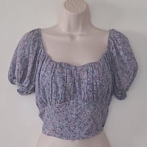Floral Crop Top